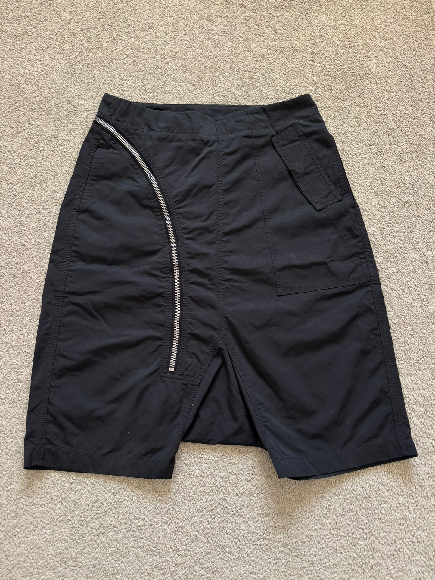 SS17 Rick Owens DRKSHDW "Walrus" Nylon Aircut Pods Shorts