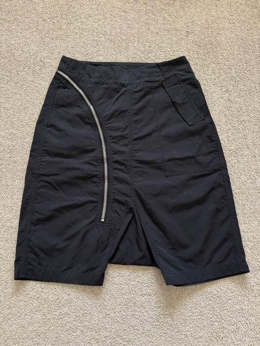 SS17 Rick Owens DRKSHDW "Walrus" Nylon Aircut Pods Shorts