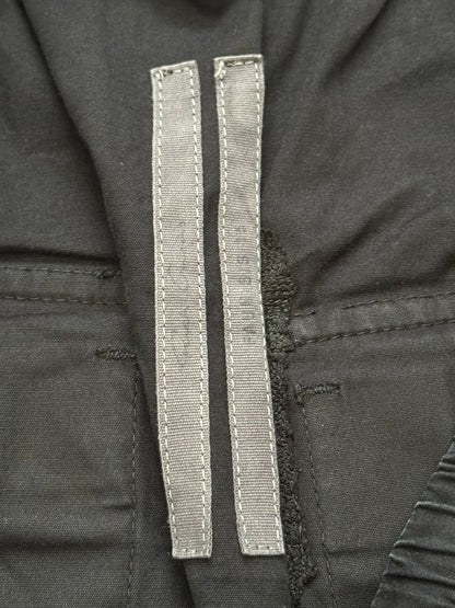 SS15 Rick Owens Mainline "Faun" Black Angel/Lung Pods Shorts