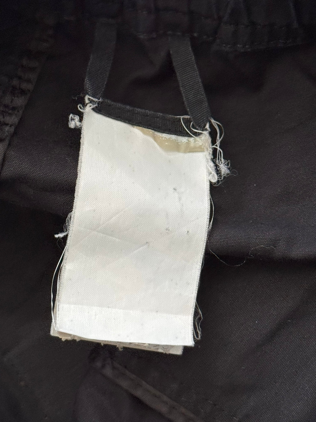 SS15 Rick Owens Mainline "Faun" Black Angel/Lung Pods Shorts