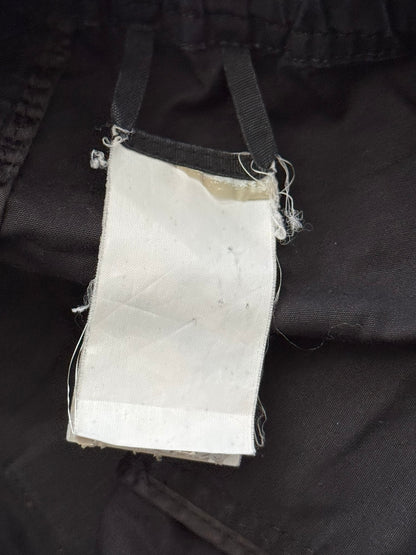 SS15 Rick Owens Mainline "Faun" Black Angel/Lung Pods Shorts