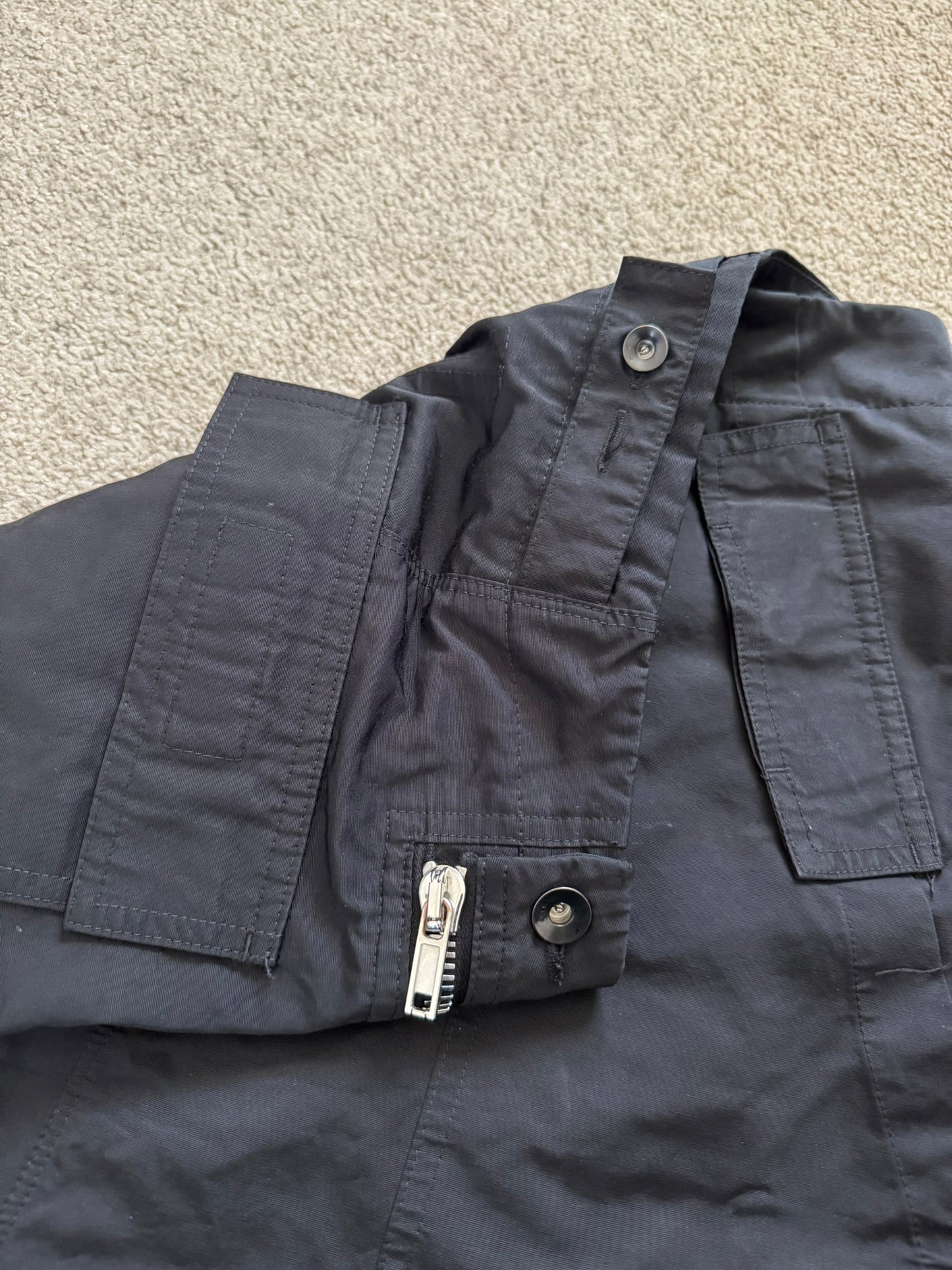 SS17 Rick Owens DRKSHDW "Walrus" Nylon Aircut Pods Shorts