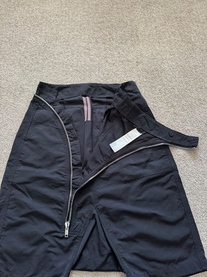 SS17 Rick Owens DRKSHDW "Walrus" Nylon Aircut Pods Shorts