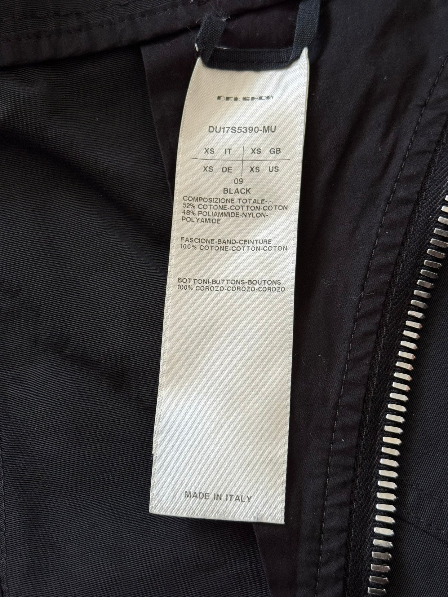 SS17 Rick Owens DRKSHDW "Walrus" Nylon Aircut Pods Shorts