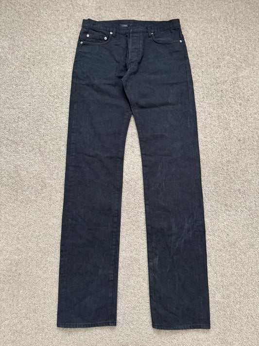 Dior Homme by Hedi Slimane MIJ Black Denim Jeans