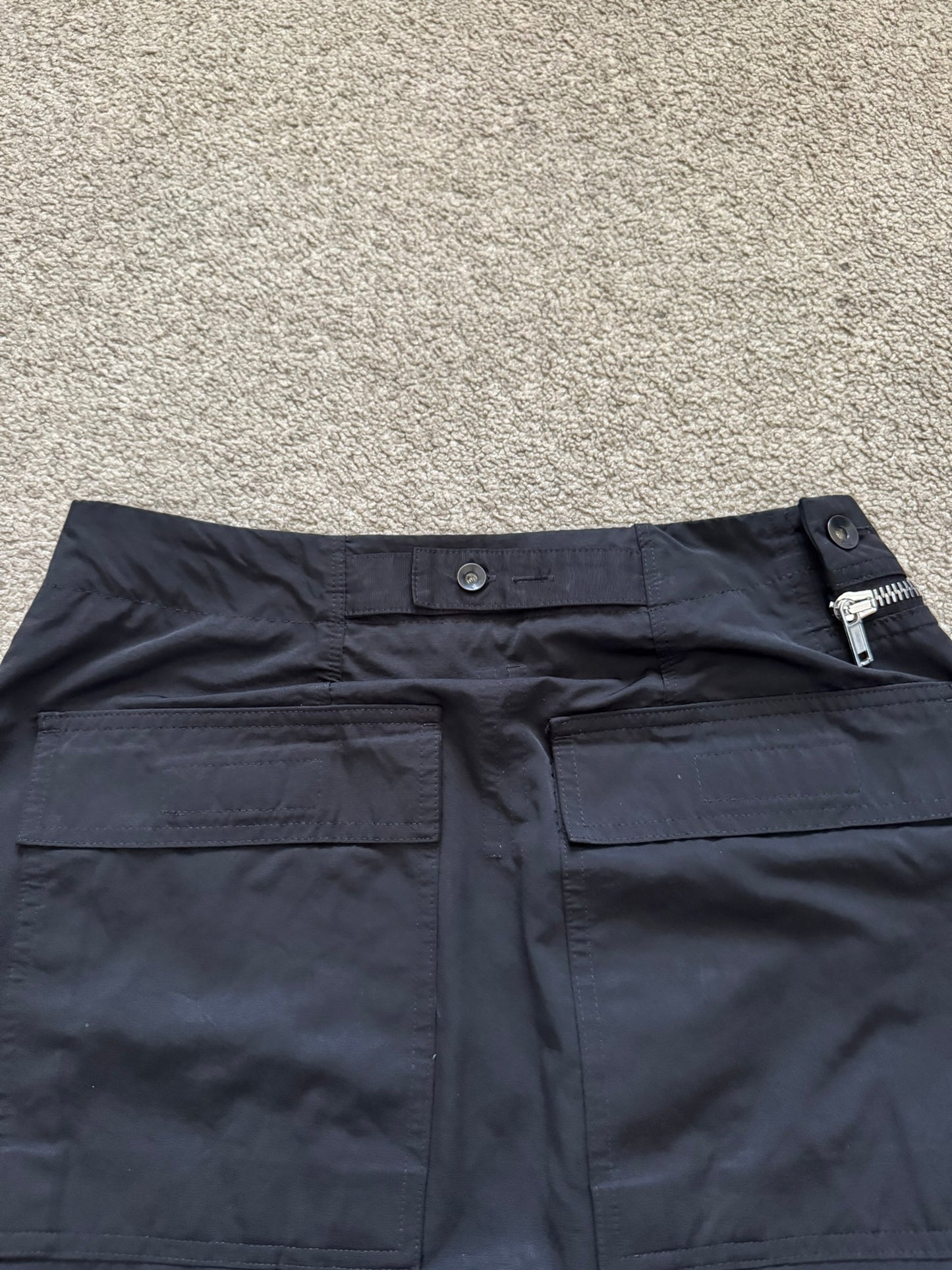 SS17 Rick Owens DRKSHDW "Walrus" Nylon Aircut Pods Shorts