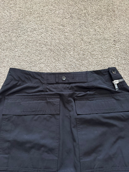 SS17 Rick Owens DRKSHDW "Walrus" Nylon Aircut Pods Shorts