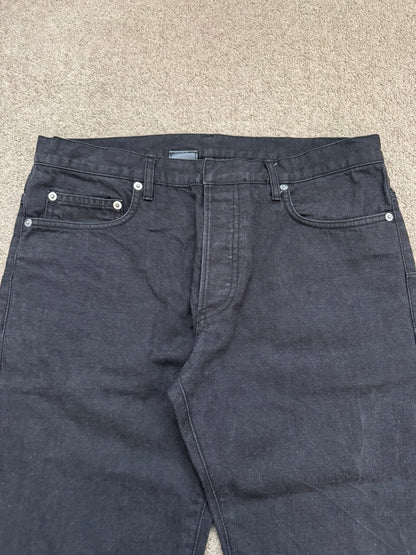 Dior Homme by Hedi Slimane MIJ Black Denim Jeans