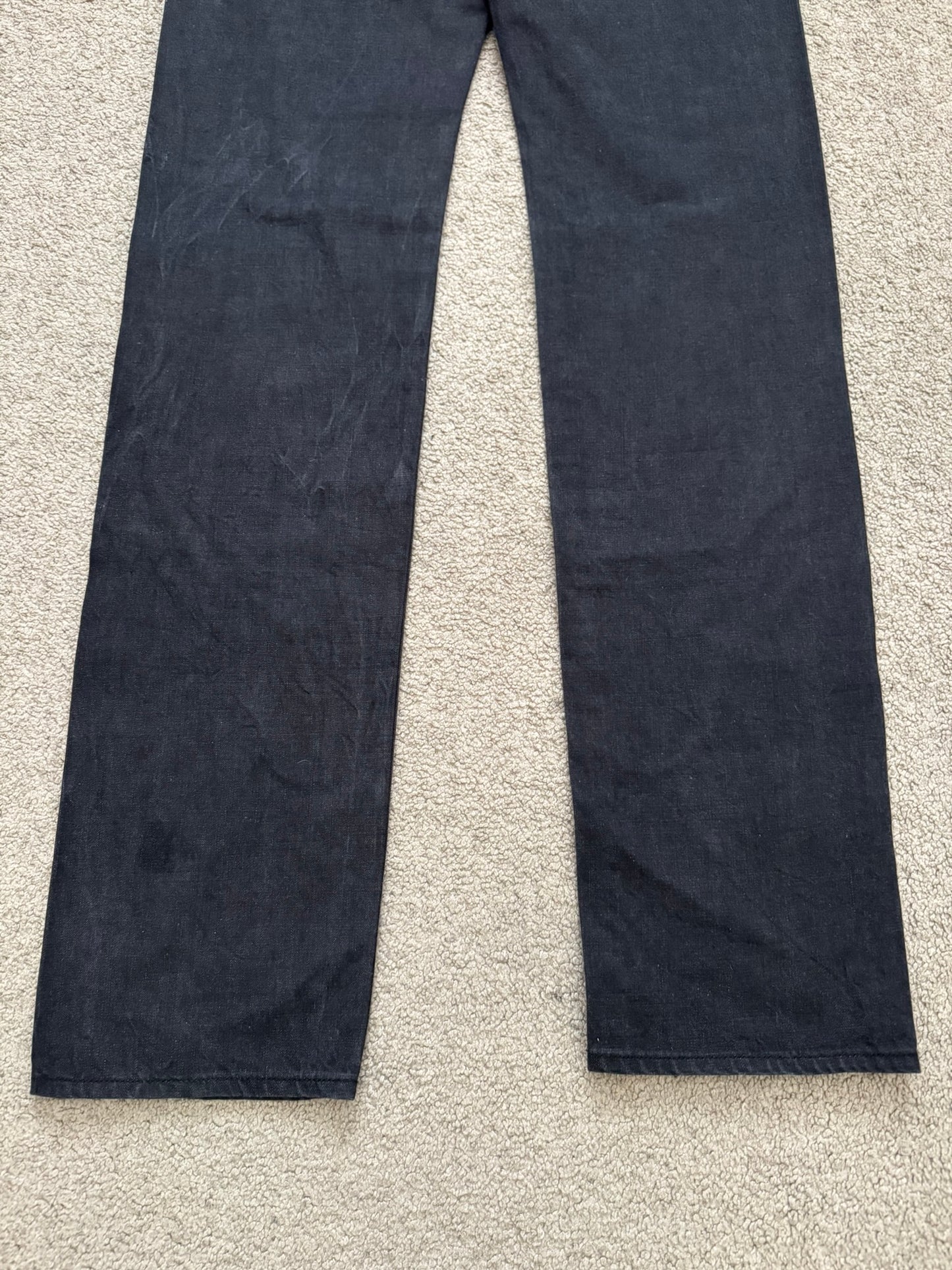 Dior Homme by Hedi Slimane MIJ Black Denim Jeans