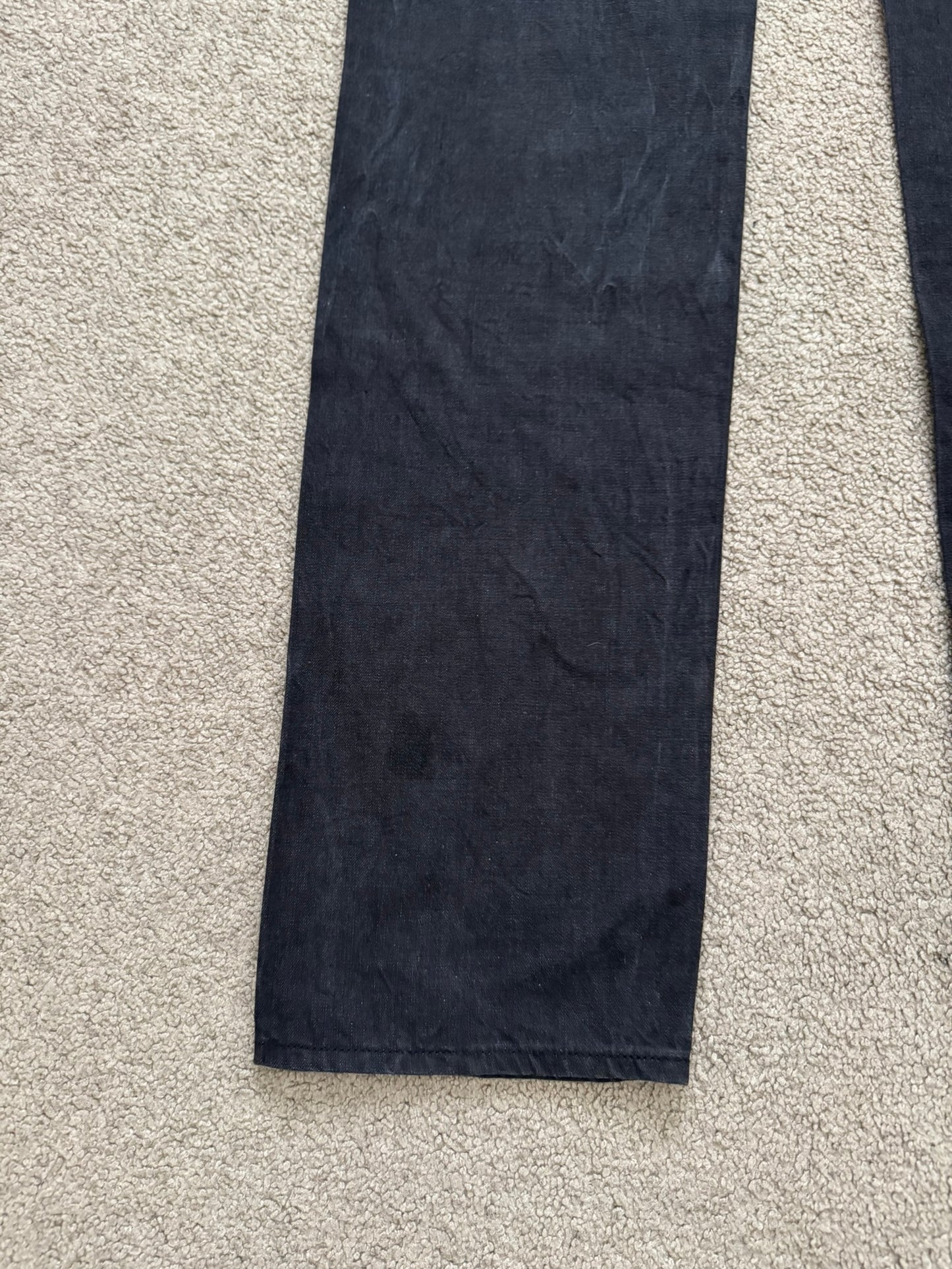 Dior Homme by Hedi Slimane MIJ Black Denim Jeans