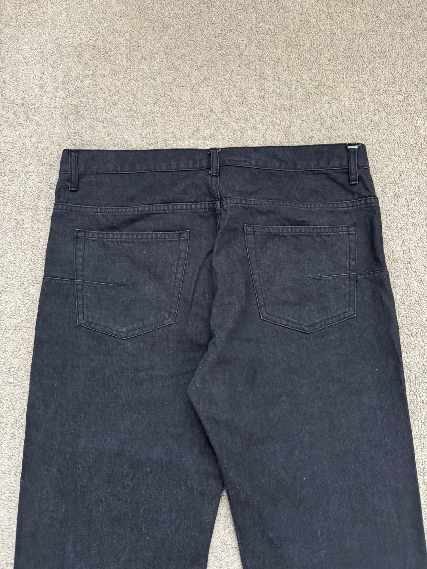 Dior Homme by Hedi Slimane MIJ Black Denim Jeans