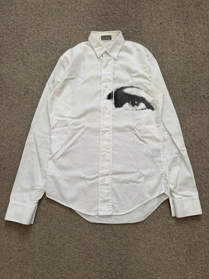 AW04 Dior Homme by Hedi Slimane "Victim of the Crime" Eye Shirt