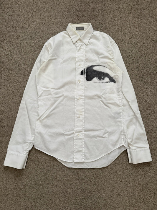 AW04 Dior Homme by Hedi Slimane "Victim of the Crime" Eye Shirt