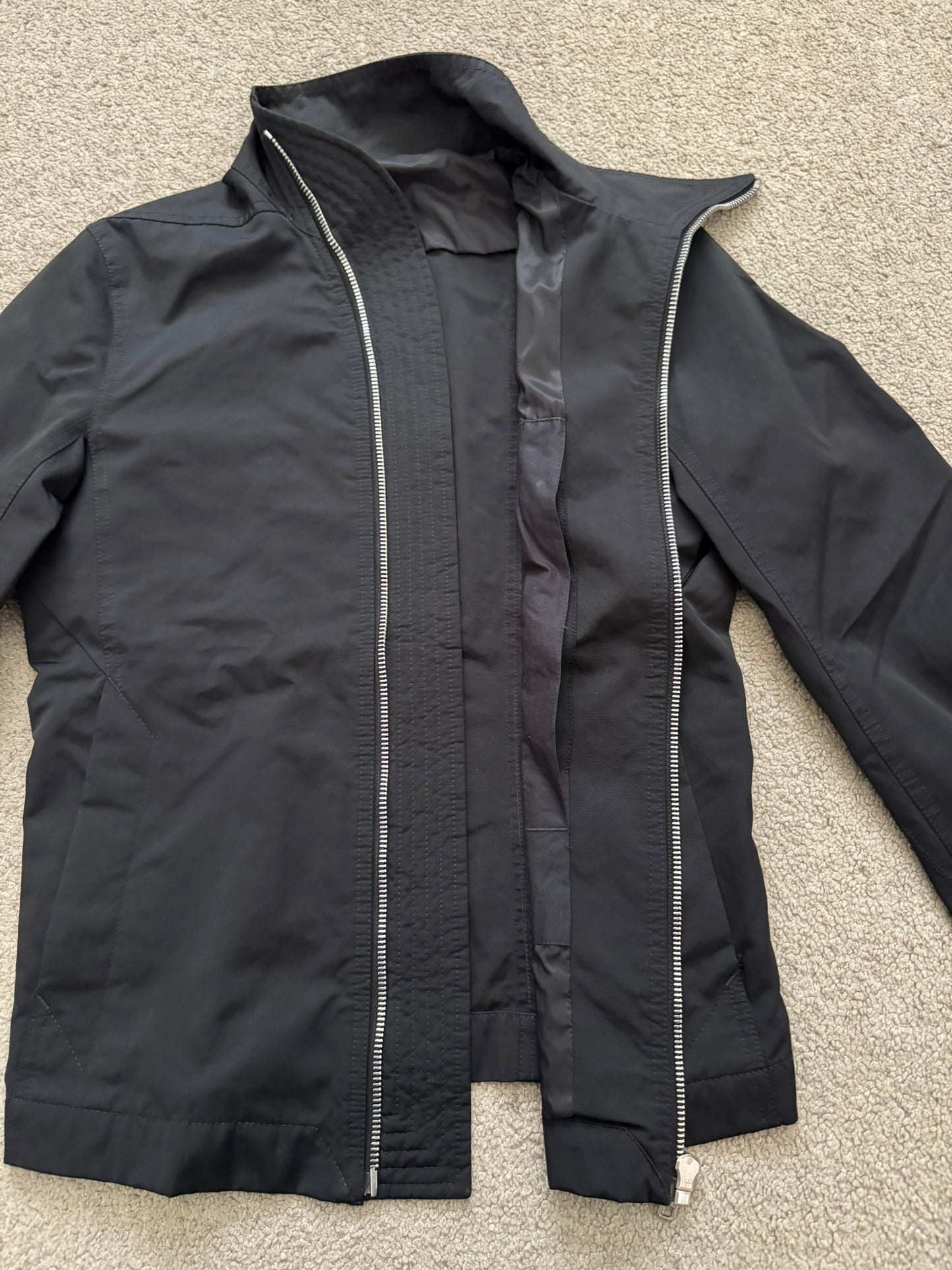 SS14 Rick Owens Mainline "Vicious" Mollino Nylon Jacket