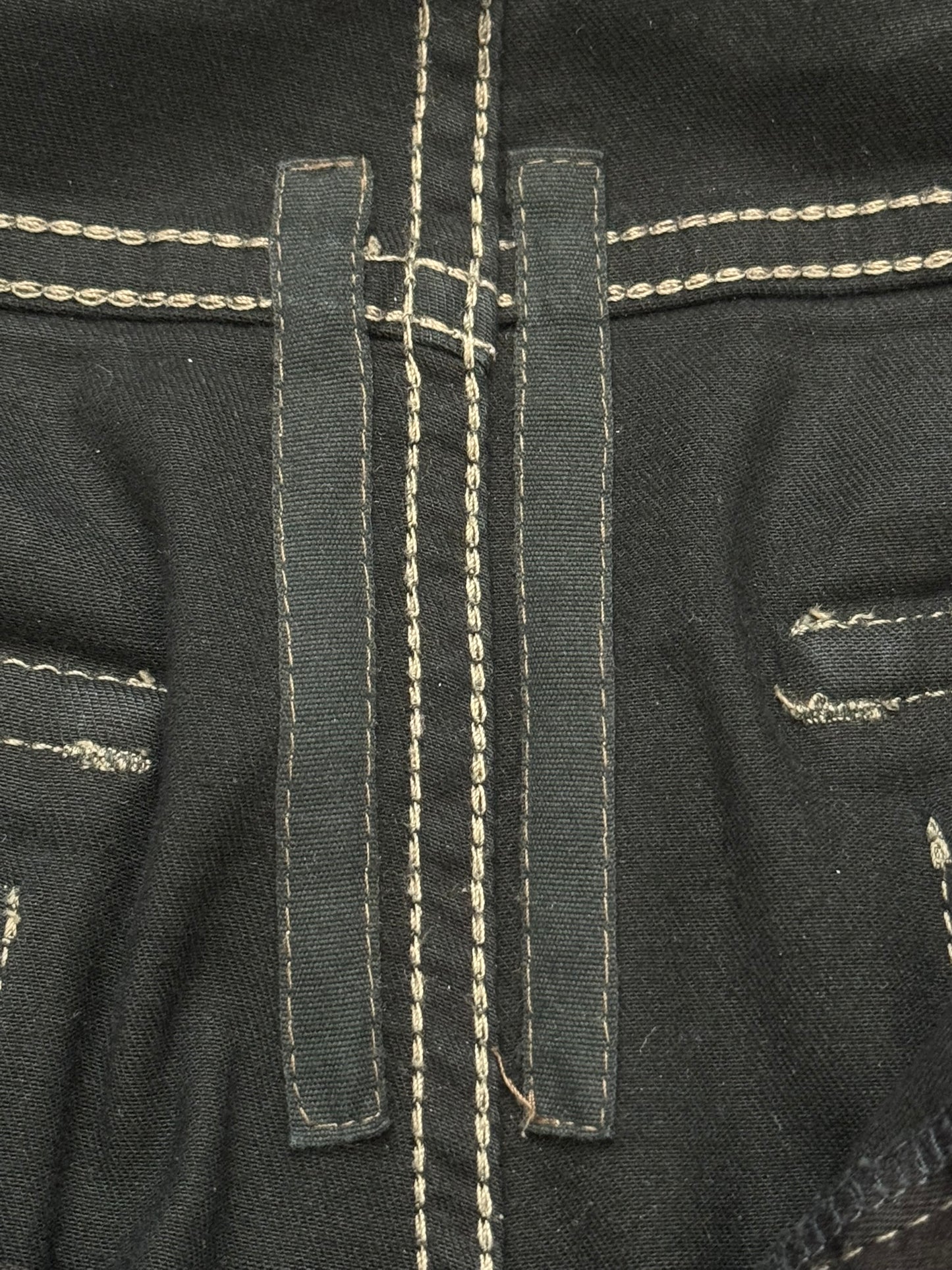 FW13 Rick Owens DRKSHDW Waxed Memphis Biker Denim Jeans