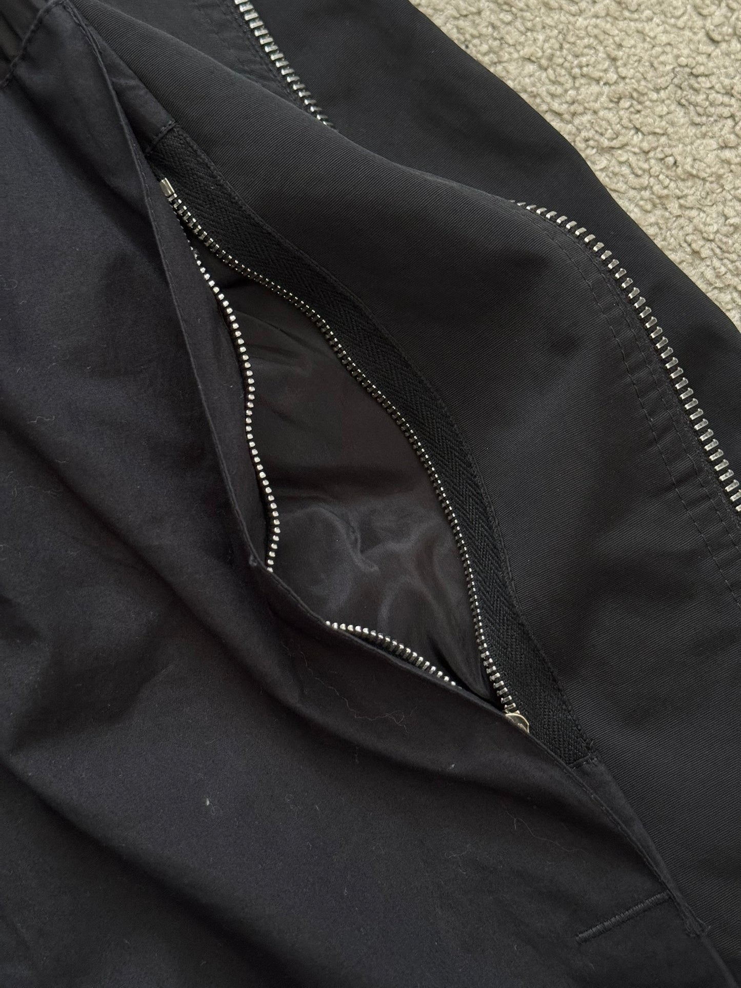 SS14 Rick Owens Mainline "Vicious" Mollino Nylon Jacket