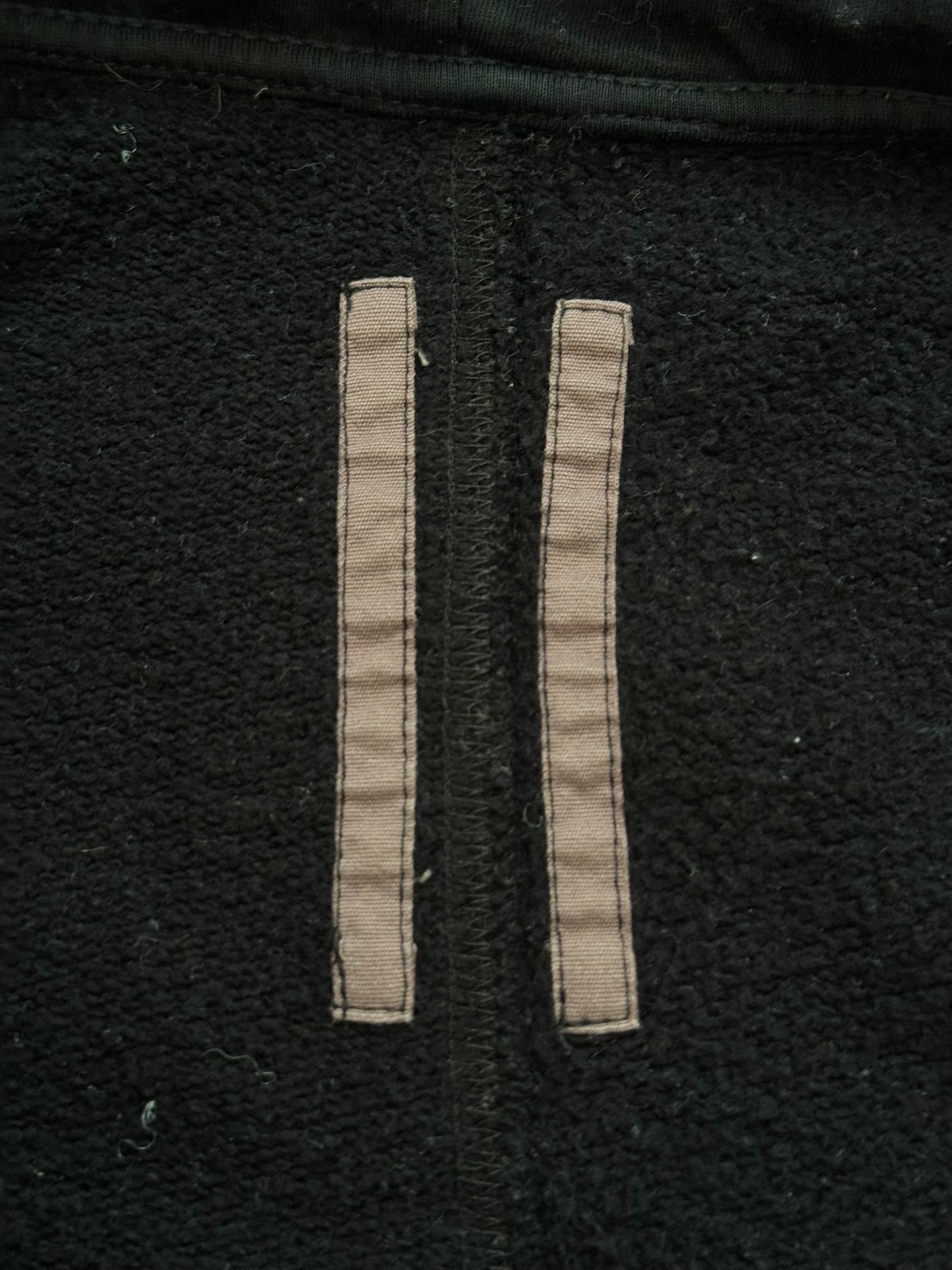 FW15 Rick Owens DRKSHDW Black Felpa Jason Zip Up Hoodie