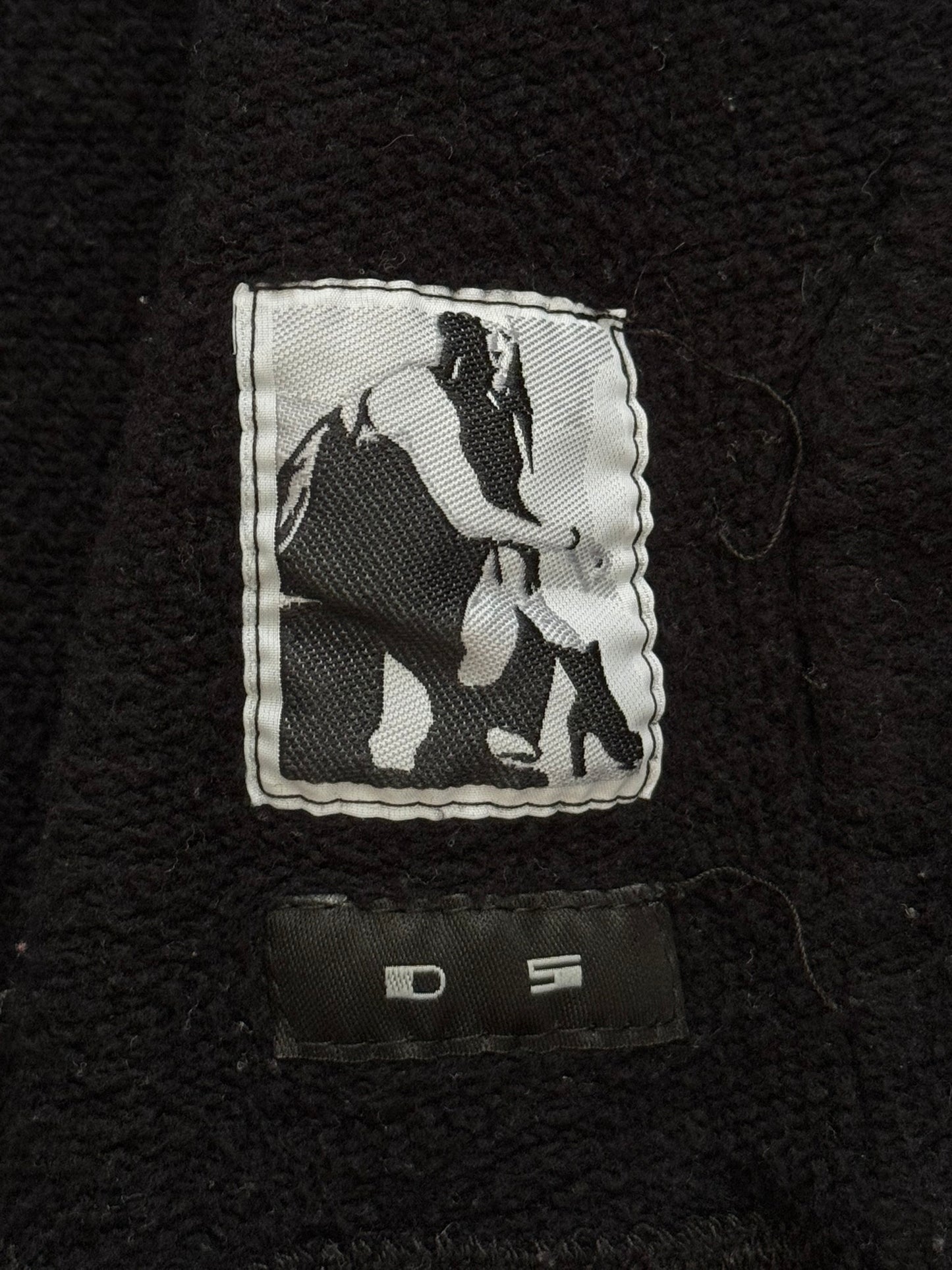 FW15 Rick Owens DRKSHDW Black Felpa Jason Zip Up Hoodie