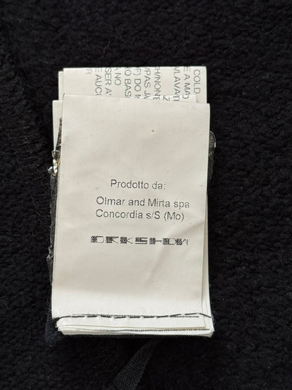 FW15 Rick Owens DRKSHDW Black Felpa Jason Zip Up Hoodie