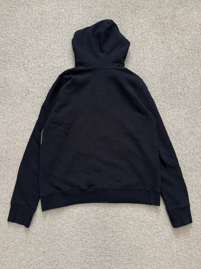 FW15 Rick Owens DRKSHDW Black Felpa Jason Zip Up Hoodie