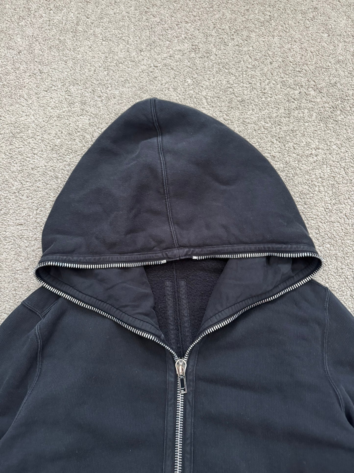 FW17 Rick Owens DRKSHDW Gimp Felpa Zip Up Hoodie