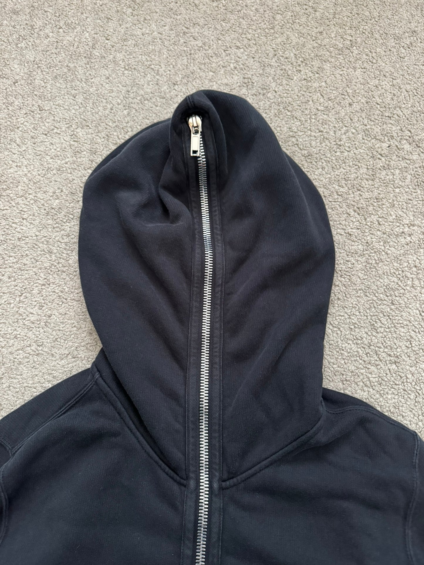 FW17 Rick Owens DRKSHDW Gimp Felpa Zip Up Hoodie