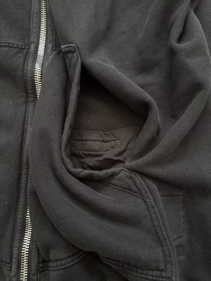 FW17 Rick Owens DRKSHDW Gimp Felpa Zip Up Hoodie