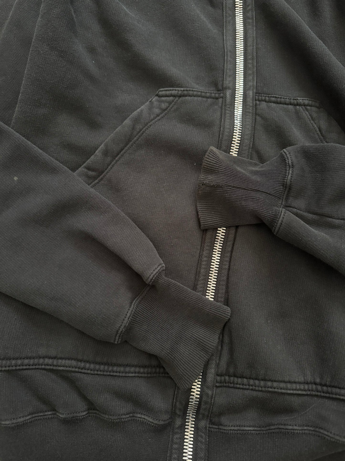 FW17 Rick Owens DRKSHDW Gimp Felpa Zip Up Hoodie