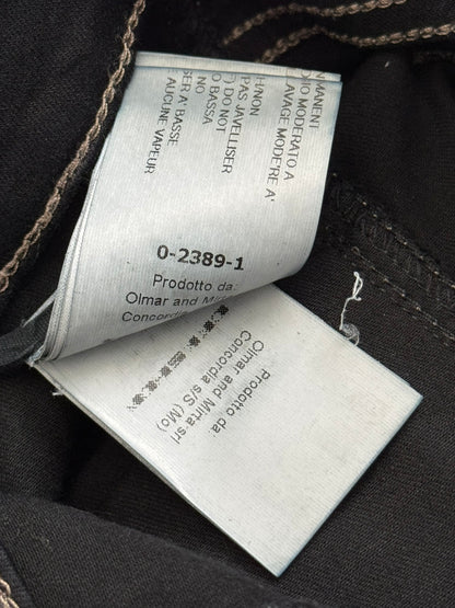 FW13 Rick Owens DRKSHDW Waxed Memphis Biker Denim Jeans
