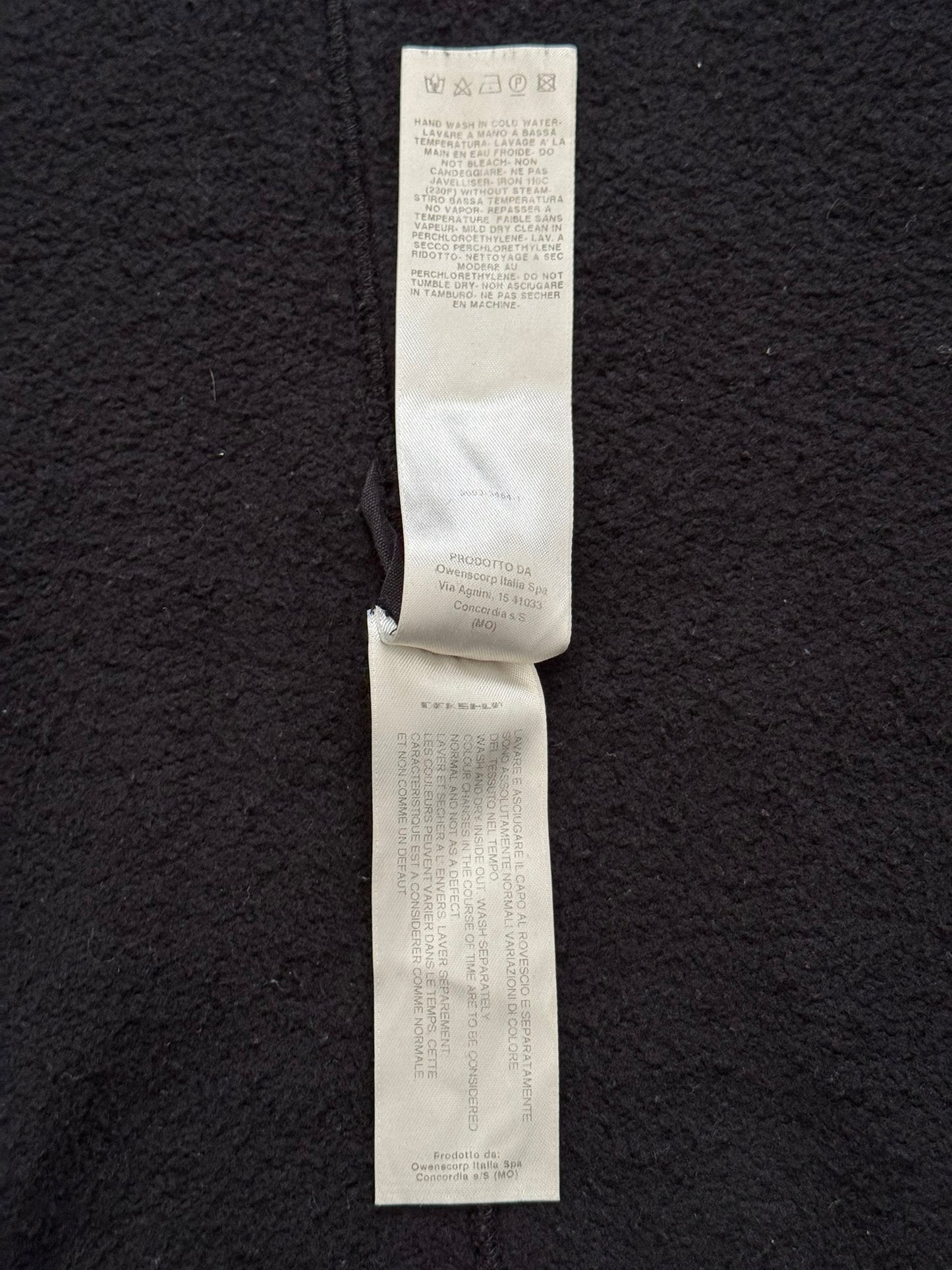 FW17 Rick Owens DRKSHDW Gimp Felpa Zip Up Hoodie