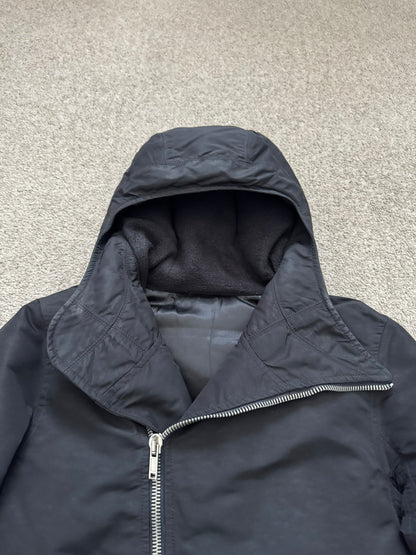 FW08 Rick Owens Mainline "Stag" Nylon Down Scuba Bullet Jacket