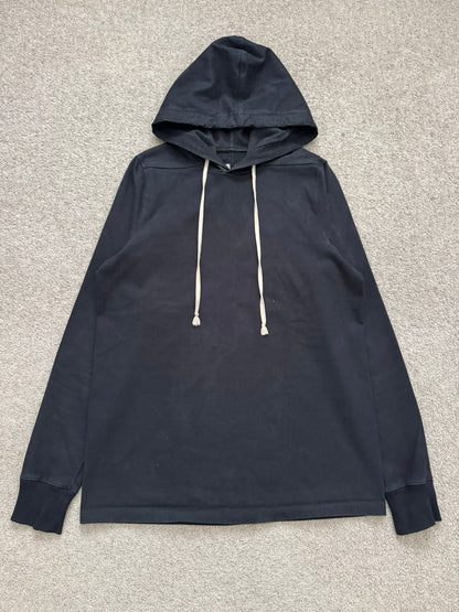 FW15 Rick Owens Mainline "Sphinx" Black Pullover Hoodie