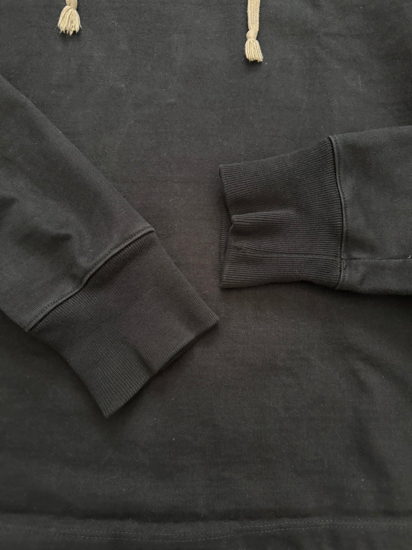 FW15 Rick Owens Mainline "Sphinx" Black Pullover Hoodie