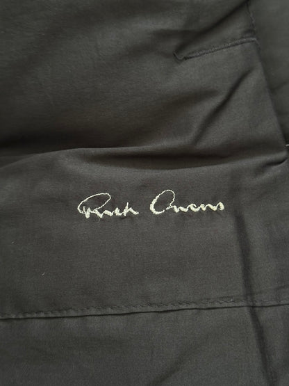 FW08 Rick Owens Mainline "Stag" Nylon Down Scuba Bullet Jacket
