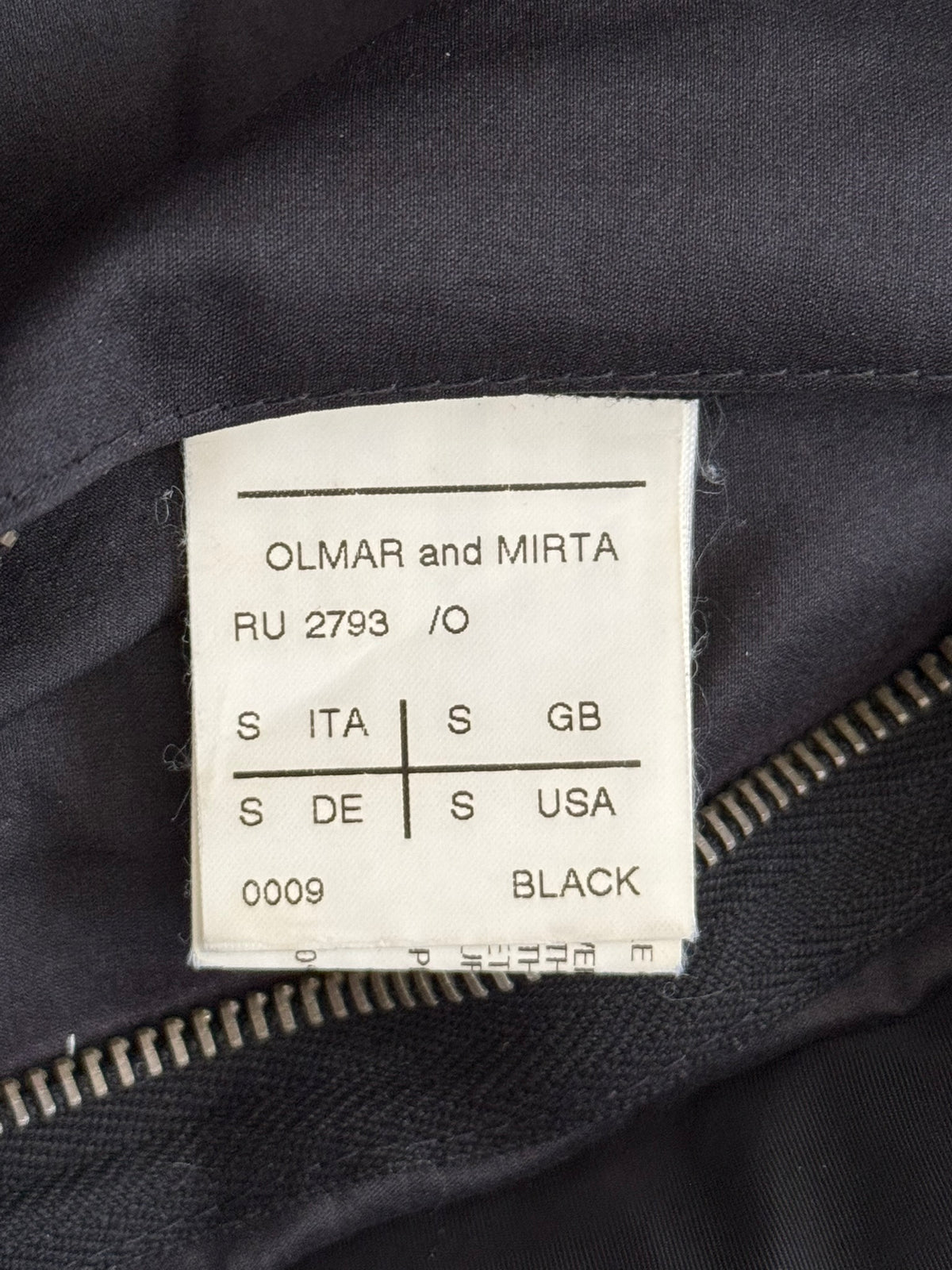 FW08 Rick Owens Mainline "Stag" Nylon Down Scuba Bullet Jacket