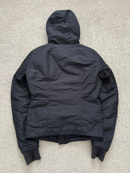 FW08 Rick Owens Mainline "Stag" Nylon Down Scuba Bullet Jacket