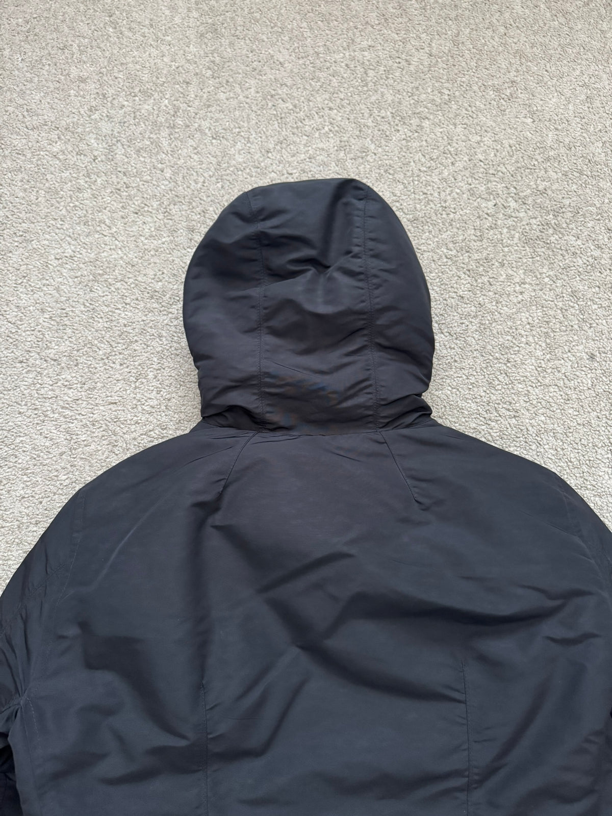FW08 Rick Owens Mainline "Stag" Nylon Down Scuba Bullet Jacket