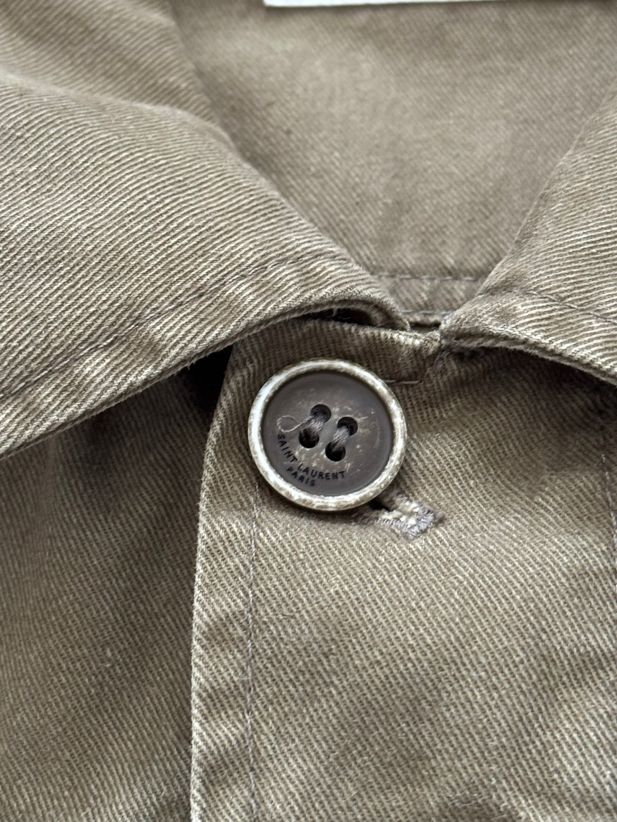 SS16 Saint Laurent by Hedi Slimane M-65 Military Cargo Jacket