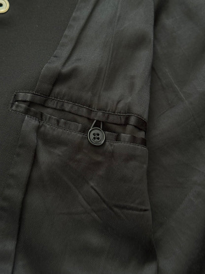 FW14 Saint Laurent by Hedi Slimane Teddy Varsity Bomber Jacket