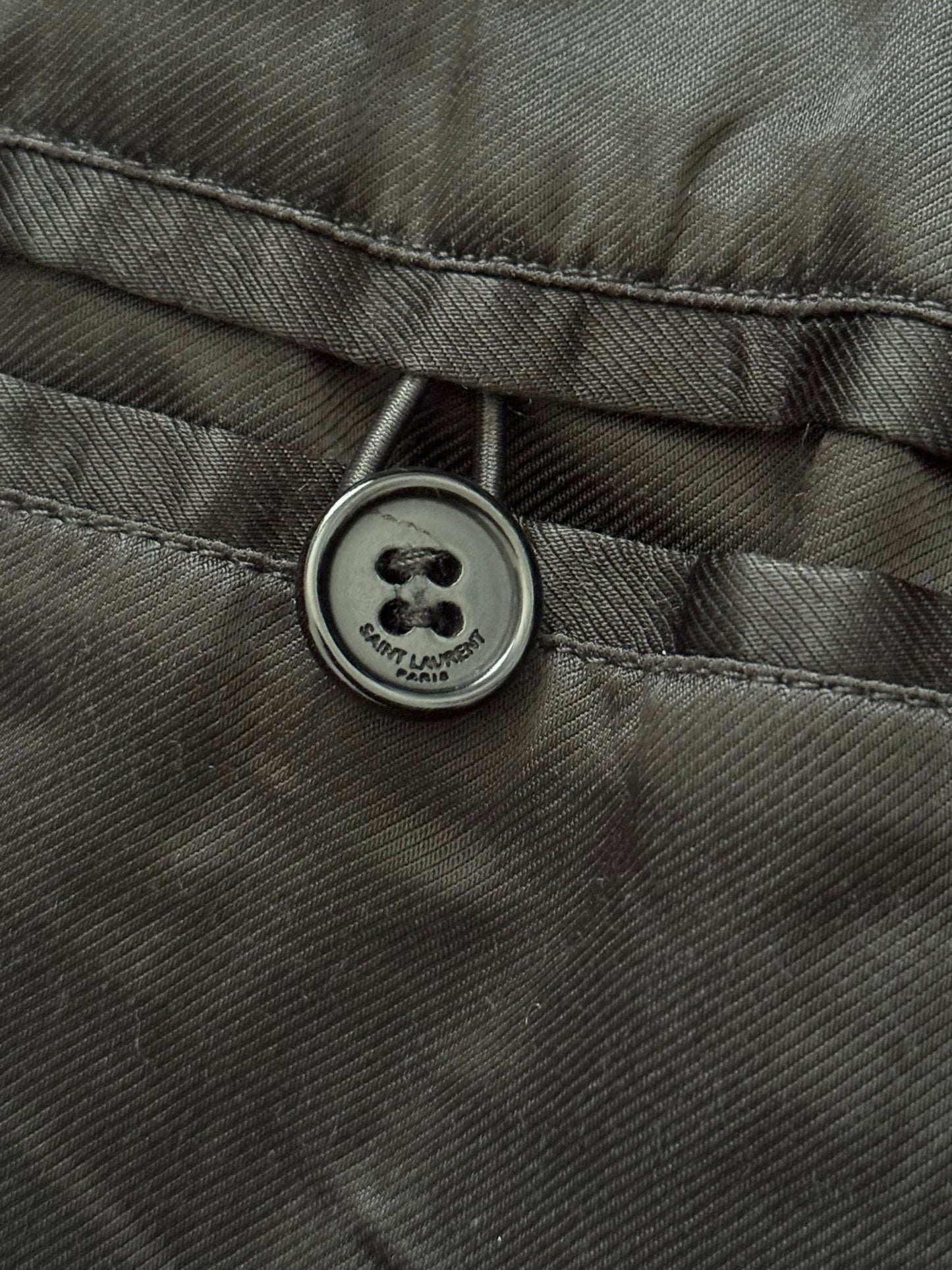 FW14 Saint Laurent by Hedi Slimane Teddy Varsity Bomber Jacket