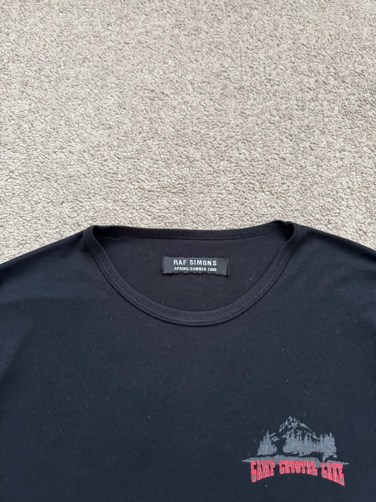 SS2000 Raf Simons "Summa Cum Laude" Camp Crystal Lake Long Sleeve T Shirt