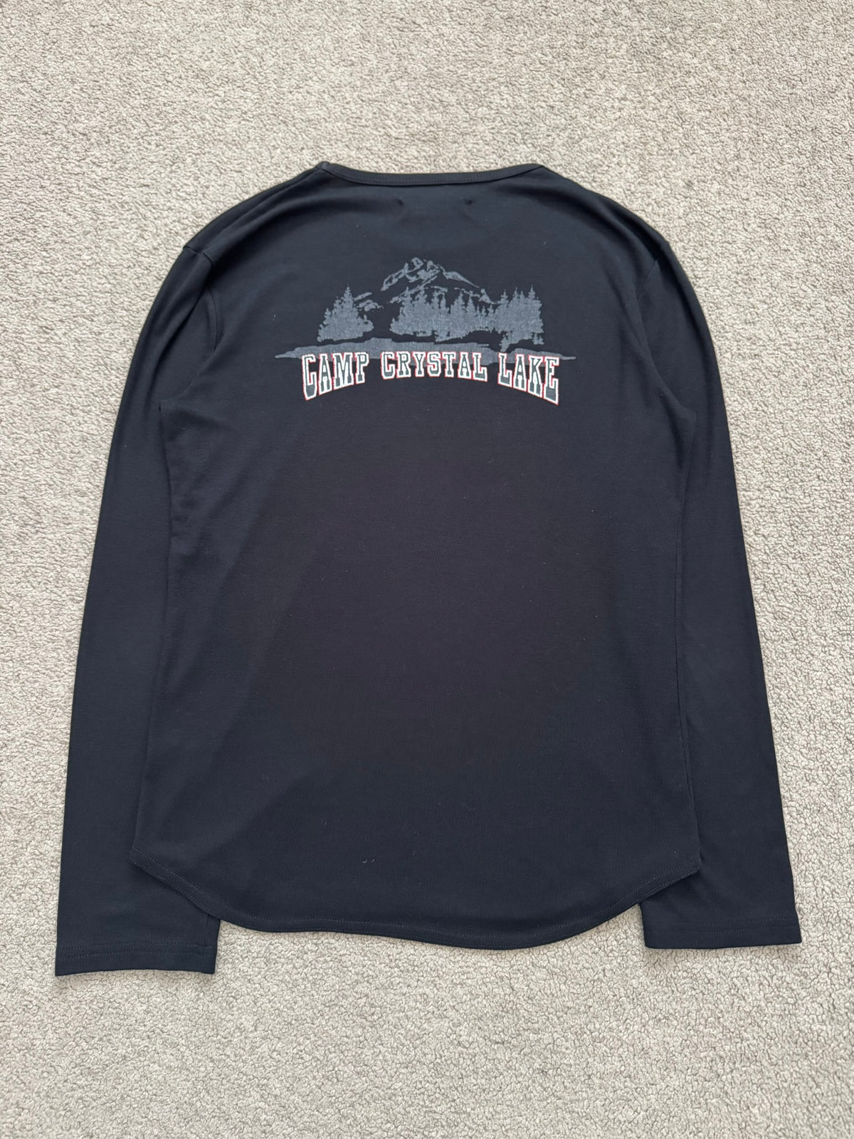 SS2000 Raf Simons "Summa Cum Laude" Camp Crystal Lake Long Sleeve T Shirt