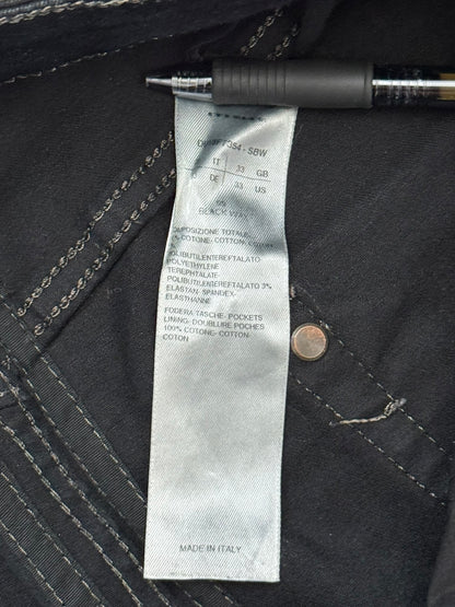 FW18 Rick Owens DRKSHDW Black Waxed Torrence Cut Denim Jeans