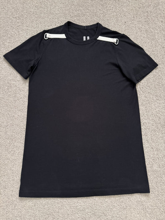 FW19 Rick Owens Mainline D Ring White Stripe Level T Shirt