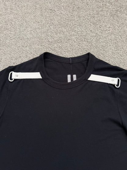 FW19 Rick Owens Mainline D Ring White Stripe Level T Shirt