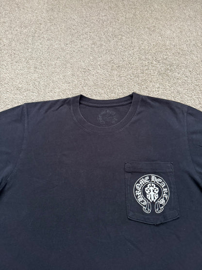 Chrome Hearts Vine Dagger USA Flag Pocket T Shirt