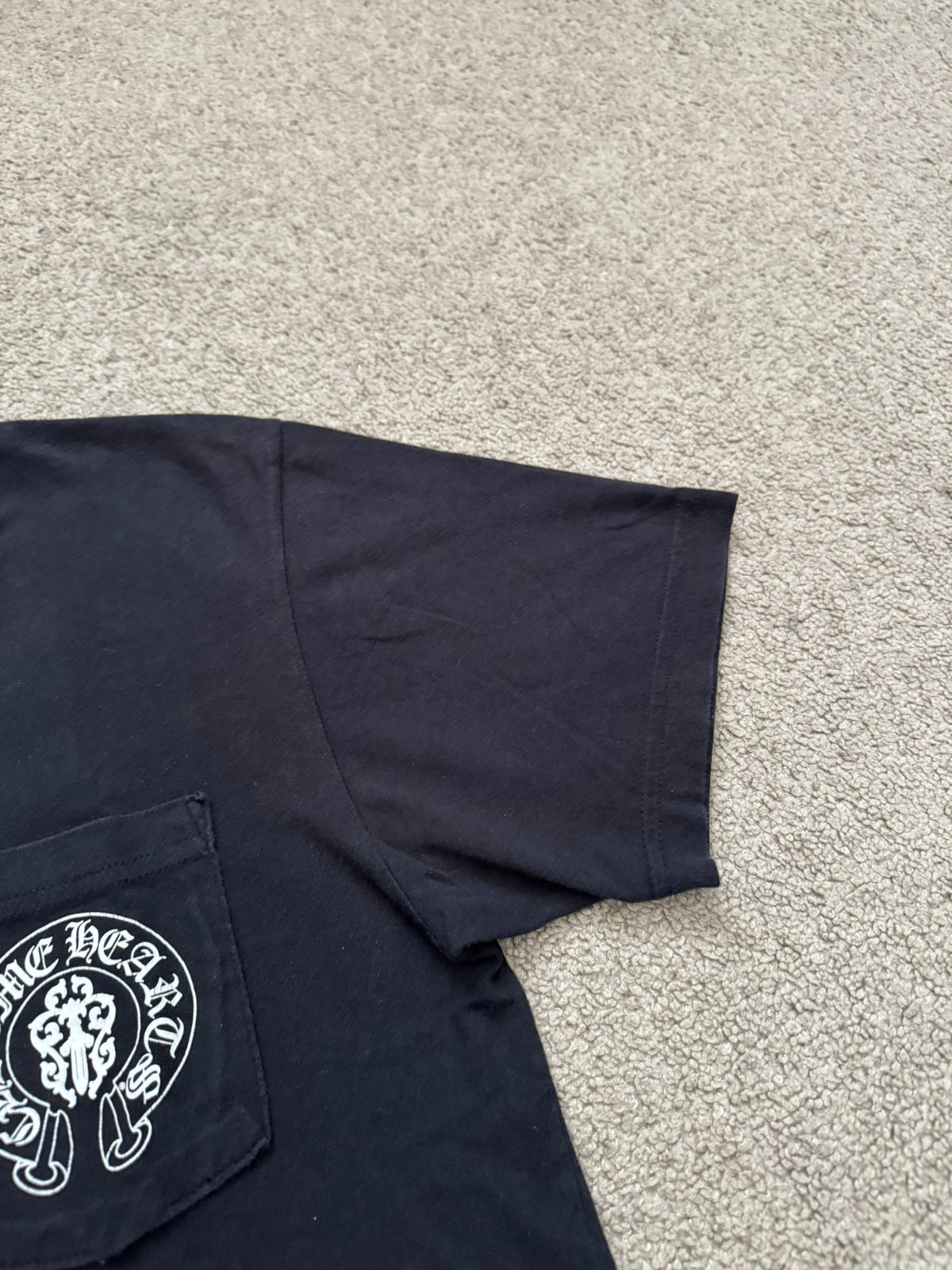 Chrome Hearts Vine Dagger USA Flag Pocket T Shirt