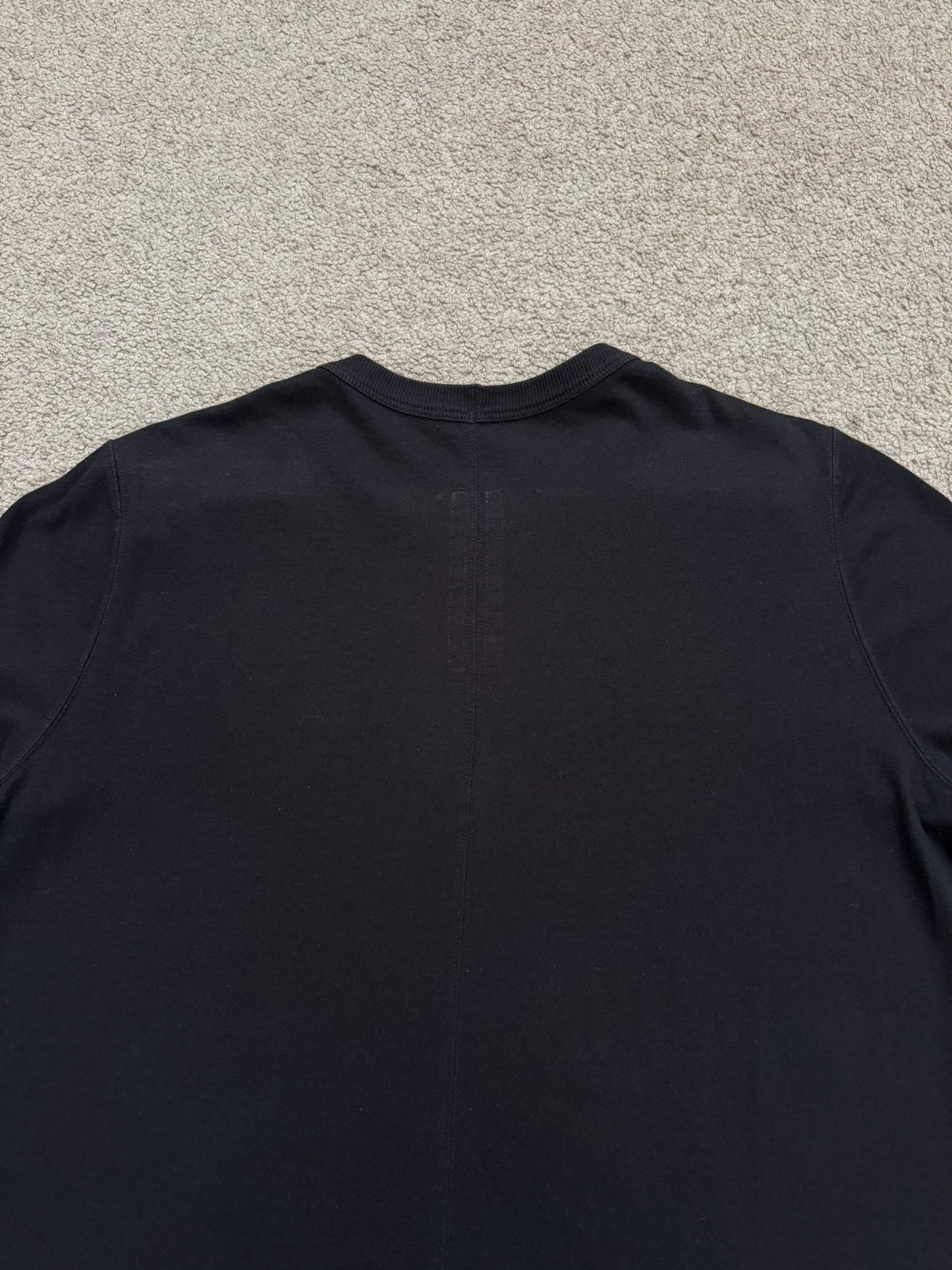 FW19 Rick Owens Mainline D Ring White Stripe Level T Shirt