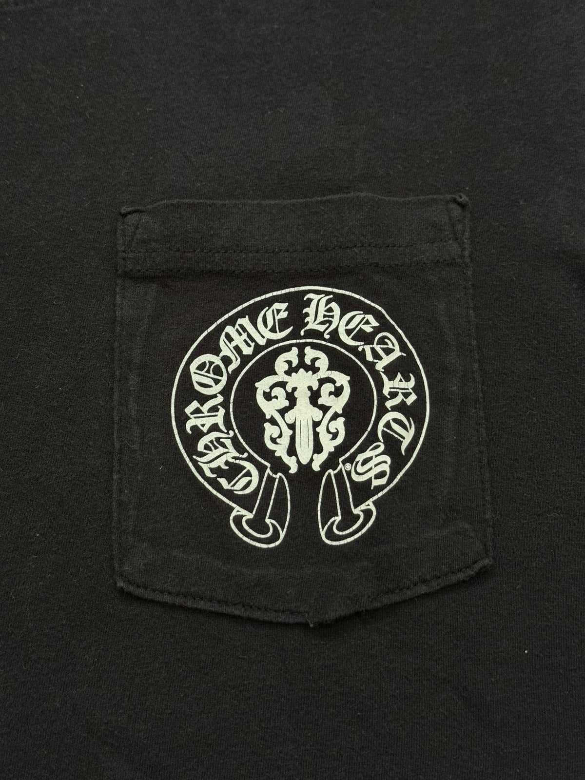 Chrome Hearts Vine Dagger USA Flag Pocket T Shirt