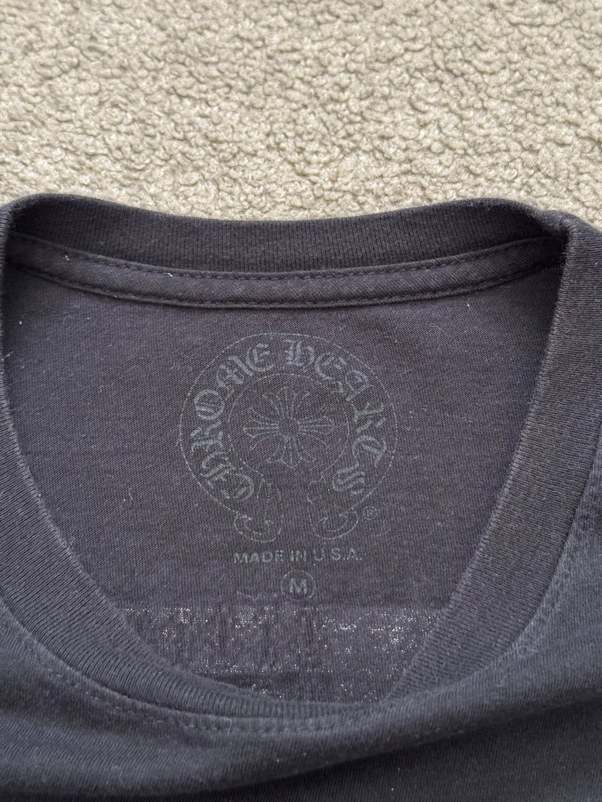 Chrome Hearts Vine Dagger USA Flag Pocket T Shirt